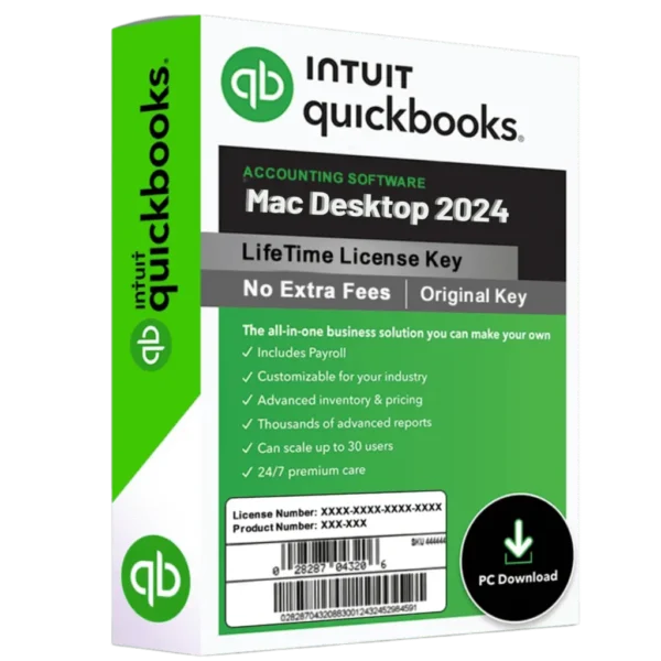 Intuit QuickBooks Desktop For Mac 2024